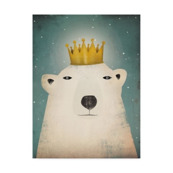 Trademark Fine Art Ryan Fowler 'Polar King' Canvas Art, 35x47 WAP06364-C3547GG